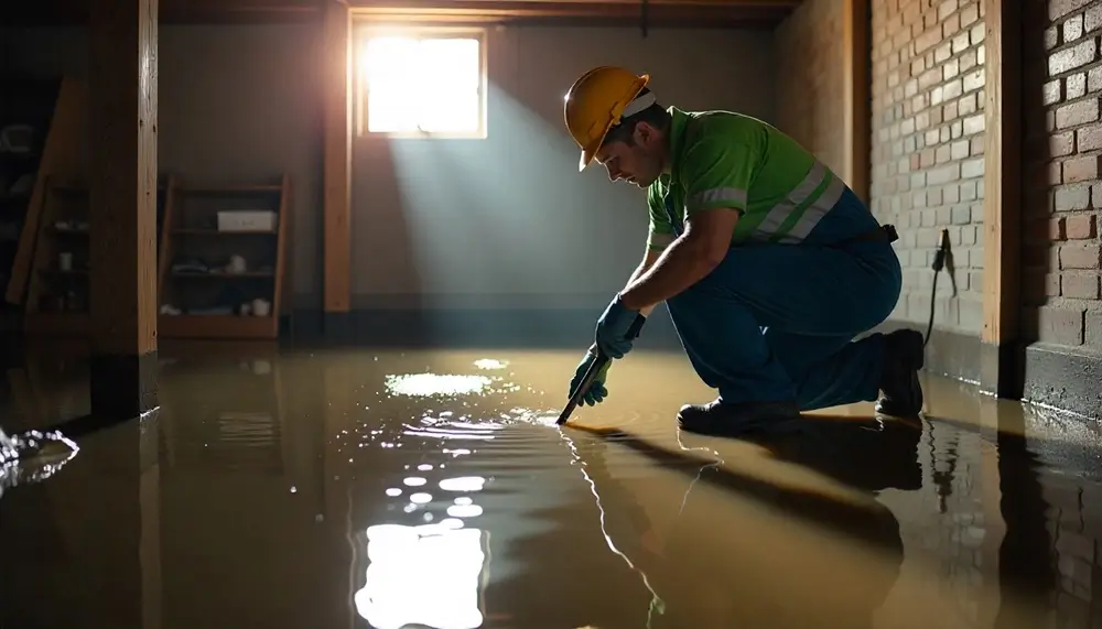 Professional water damage restoration services in Ellerslie, GA